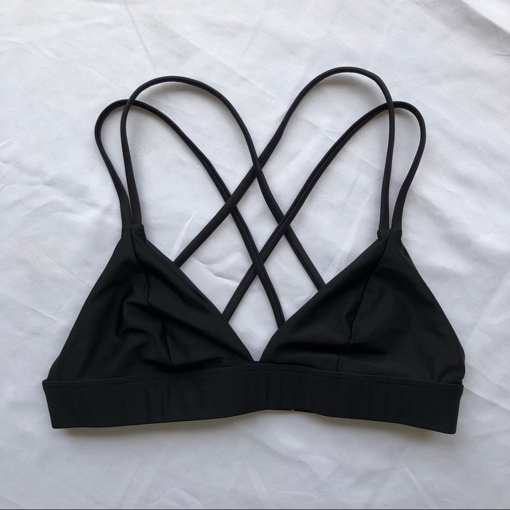 Splash! Hawaii Black Sporty Top